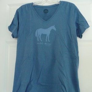 LIFE IS GOOD WOMENS XL CRUSHER VEE – L – MOBILE DEVICE